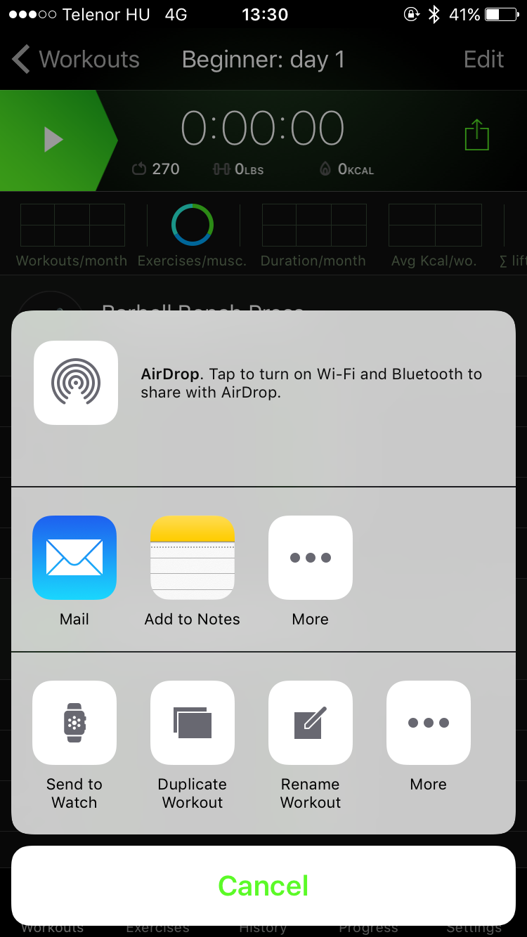 gymaholic apple watch