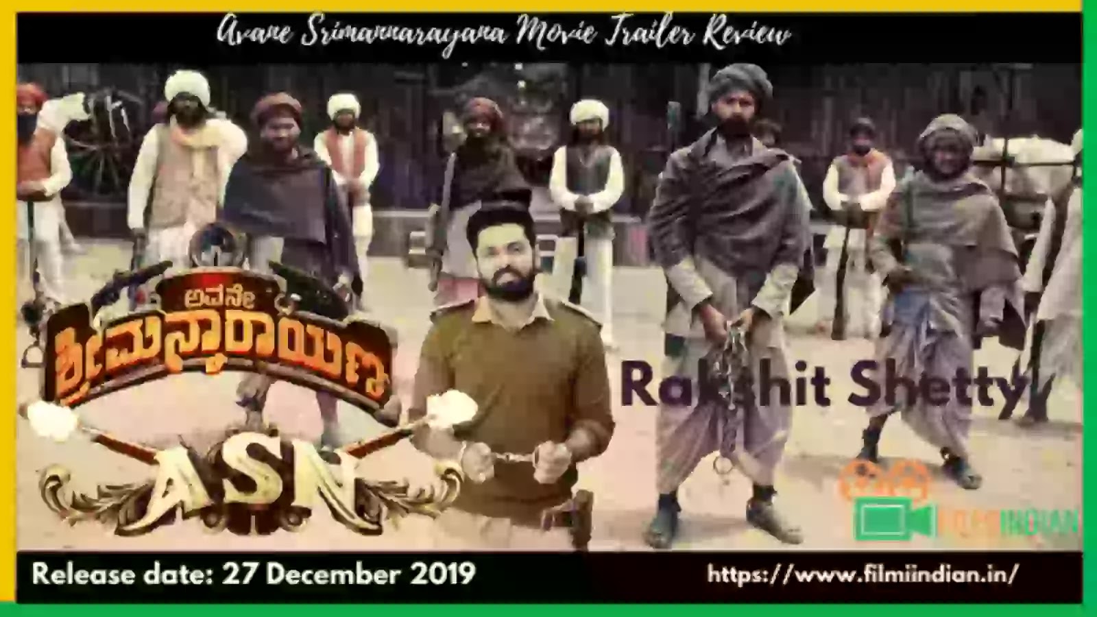 Avane Srimannarayana : (2019) Movie Trailer : Honest And Best Review Avane Srimannarayana : (2019) Movie Trailer : Honest And Best Review