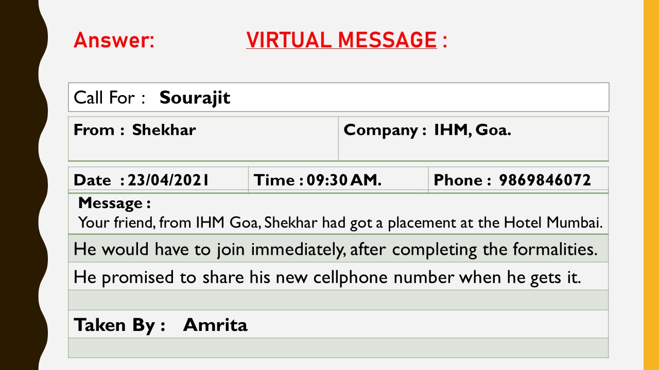 English for Jr. College 3.5 Drafting a Virtual Message