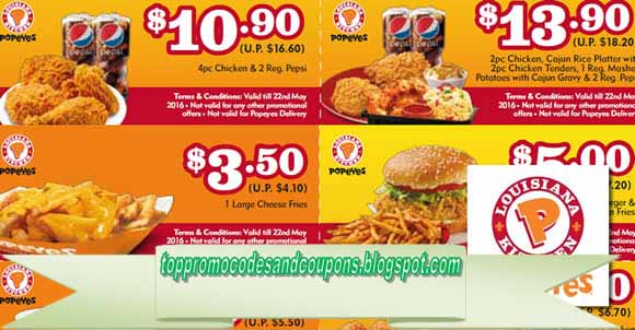 Popeyes coupons greenbelt md