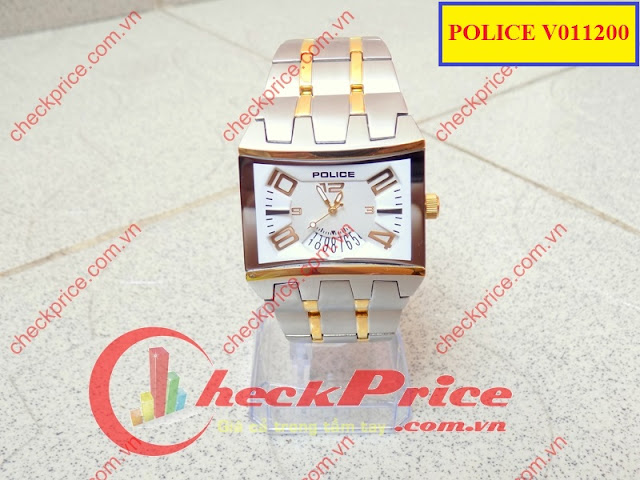 Đồng hồ nam mặt chữ nhật Police V011200 Đồng hồ nam mặt chữ nhật Police V011200