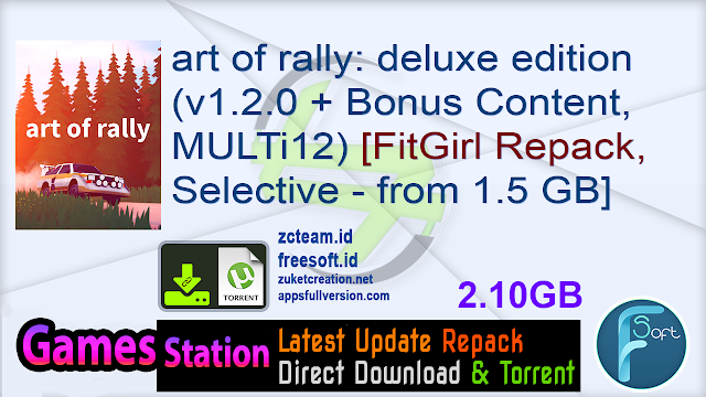 art of rally: deluxe edition (v1.2.0 + Bonus Content, MULTi12) [FitGirl Repack, Selective Download - from 1.5 GB]