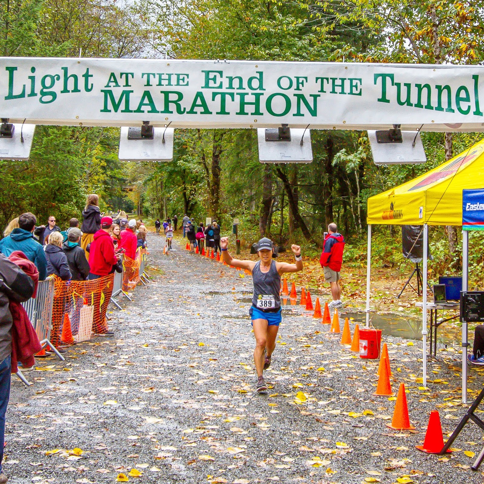 RunHikePlay Tunnel Light Marathon Race Recap 9/16/18