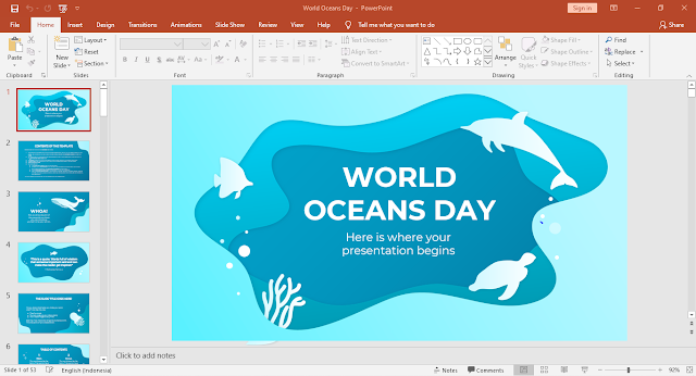 ppt world oceans day