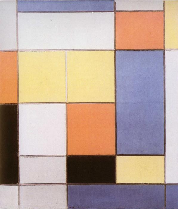 Arte Moderna - Artistas: Piet Mondrian (1872 - 1944)
