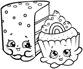 Coloring Pages Shopkins Cake And Donuts Coloring Pages Shopkins Cake And Donuts