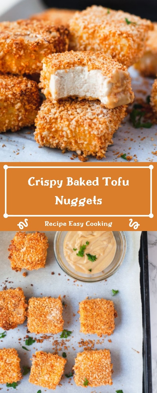 Crispy Baked Tofu Nuggets