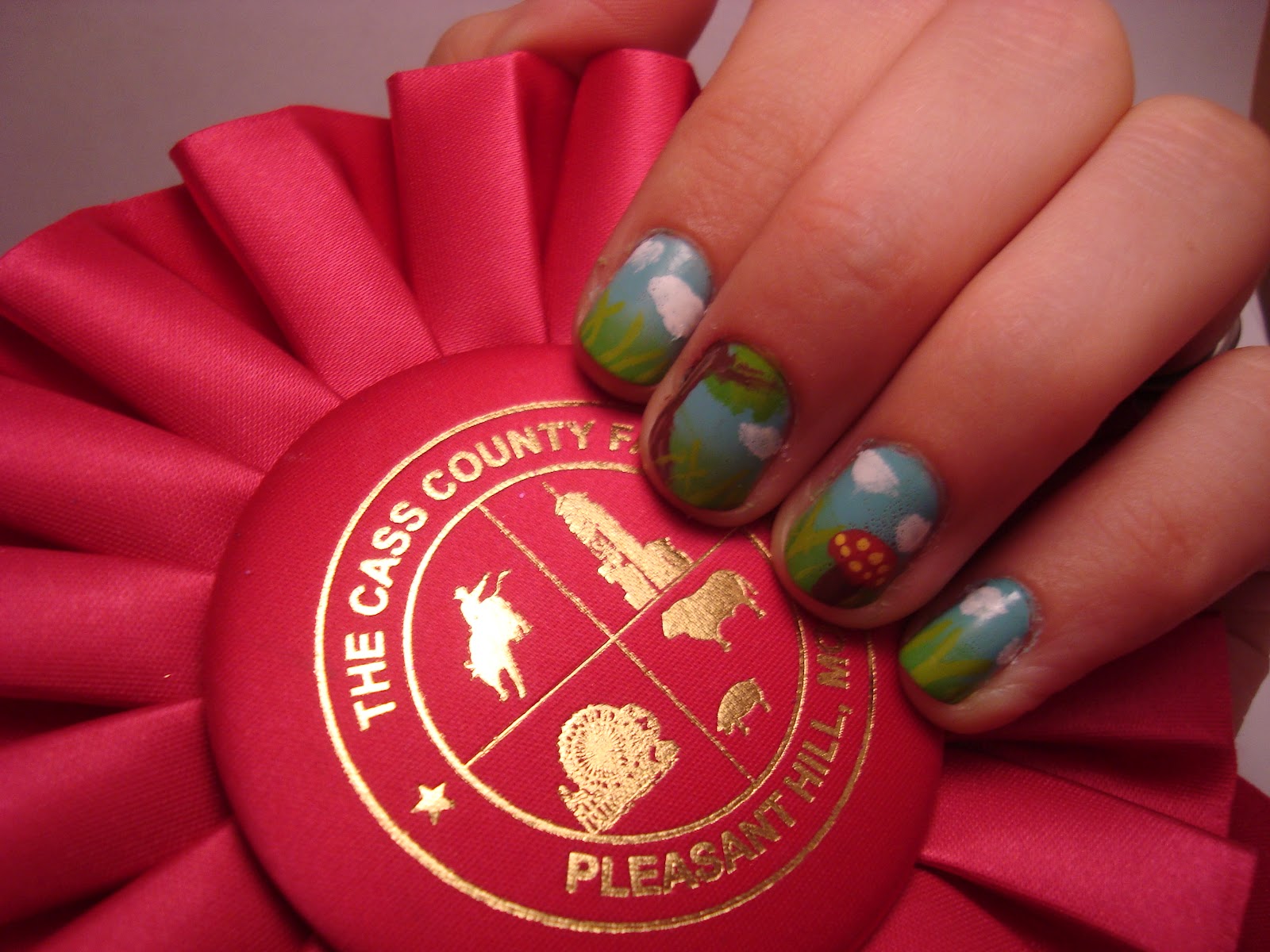 Alli McNails County Fair Nail Art Contest!