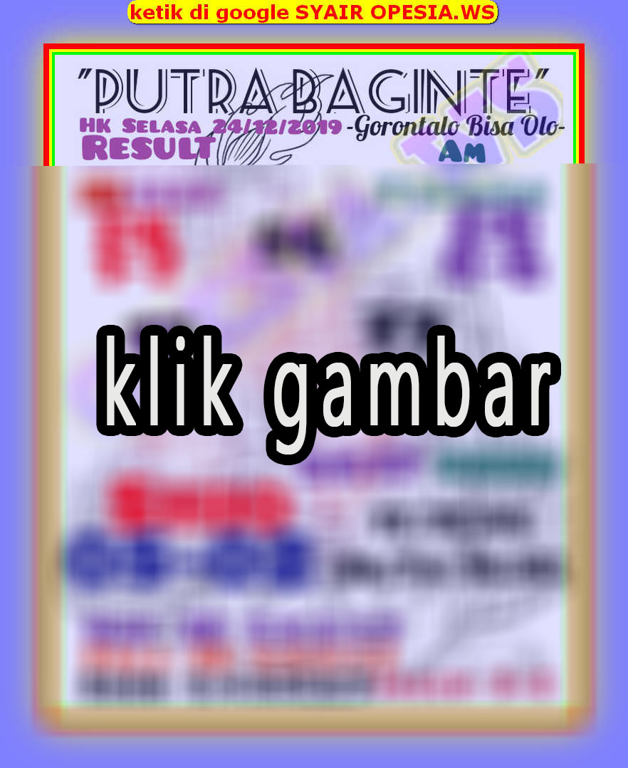 1 New Message Kode Syair Hongkong 24 Desember 2019 Forum Syair Togel Hongkong Singapura Sydney