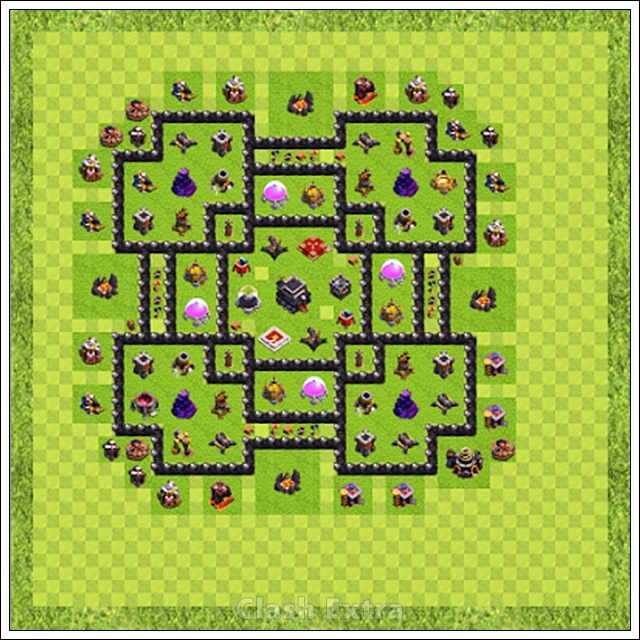 10 Clash of Clans Mejores Bases de Guerra TH9 Anti 3 Estrellas 2019 Clash Extra 10 Clash of Clans Mejores Bases de Guerra TH9 Anti 3 Estrellas 2019 Clash Extra