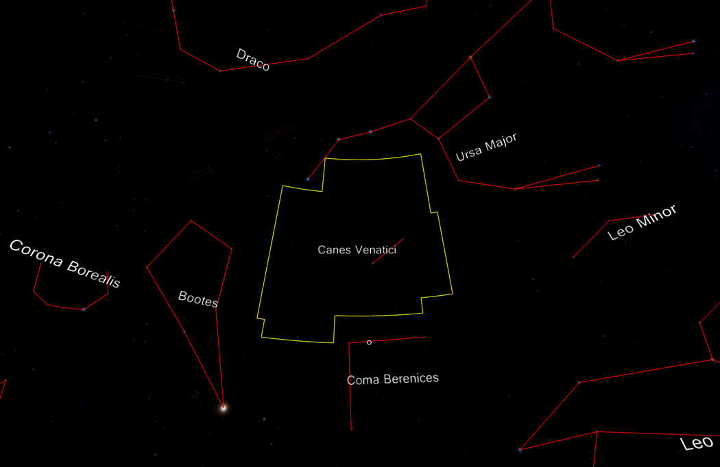 Universo Mágico: La constelación Canes Venatici
