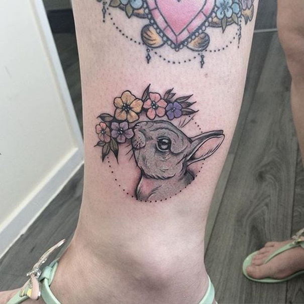 tatuagens femininas de coelho tatuagens femininas de coelho