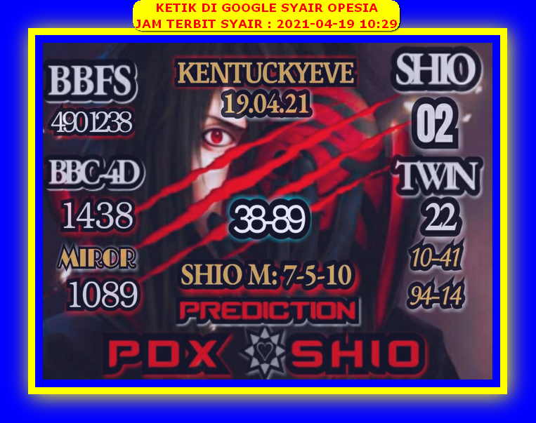 44 Prediksi hk hari ini 26 april 2021