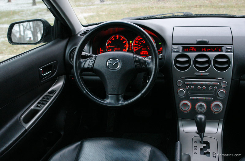 2006 Mazda 6 Black Interior