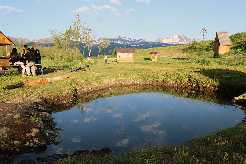 Камчатка целебные горячие источники Эссо