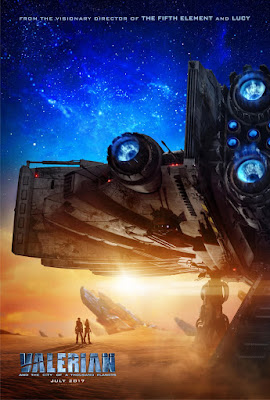 Valerian and the City of a Thousand Planets Teaser Poster