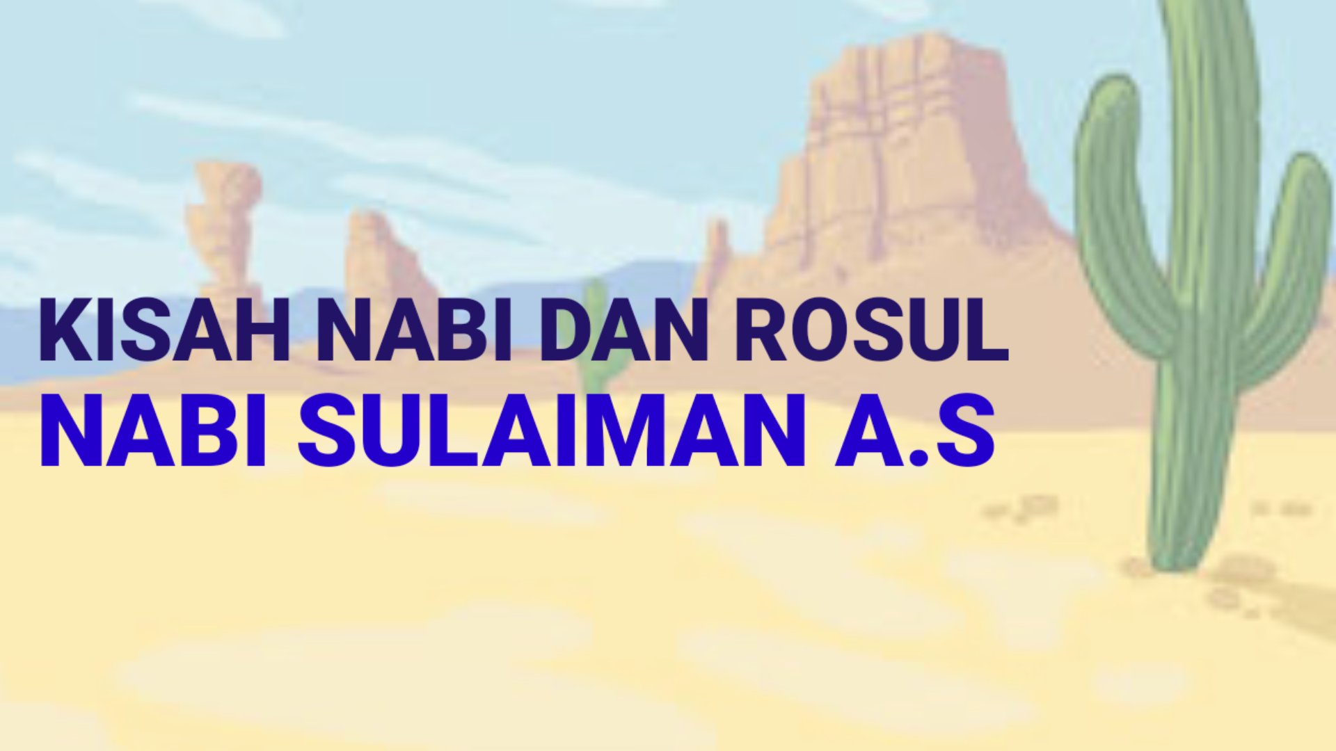 Kisah Nabi Sulaiman As Lengkap ,Raja Yang Kaya Raya dan