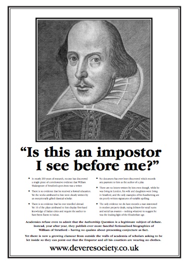 Oxfordian thesis shakespeare image