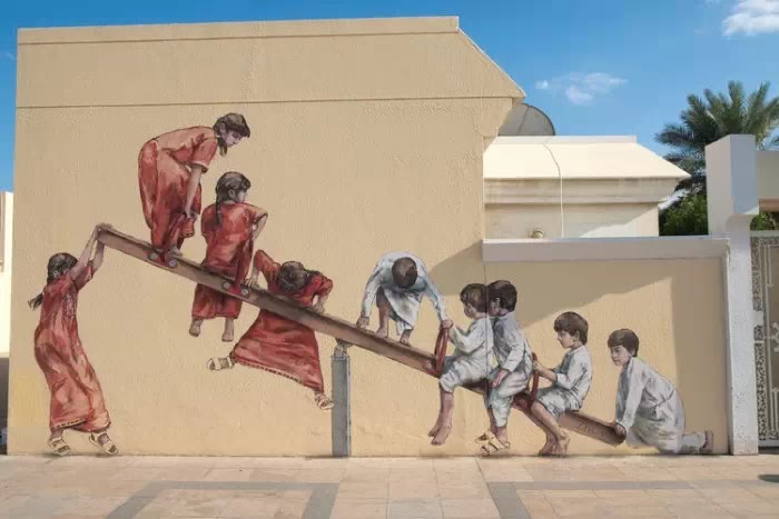 Литовский художник. Ernest Zacharevic (стрит арт)