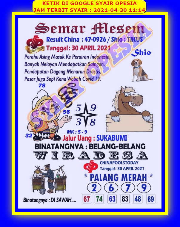 Syair Sdy Hari Ini Jumat 30 April 2021 Opesia Official Syair Sdy Hari Ini Jumat 30 April 2021 Opesia Official