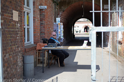 Kasse an der Festung Grauerort