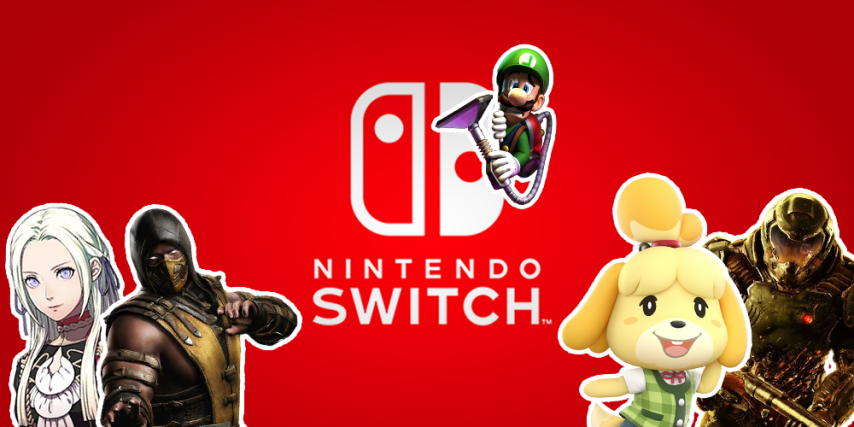 Os grandes lançamentos confirmados para o Nintendo Switch em 2019
