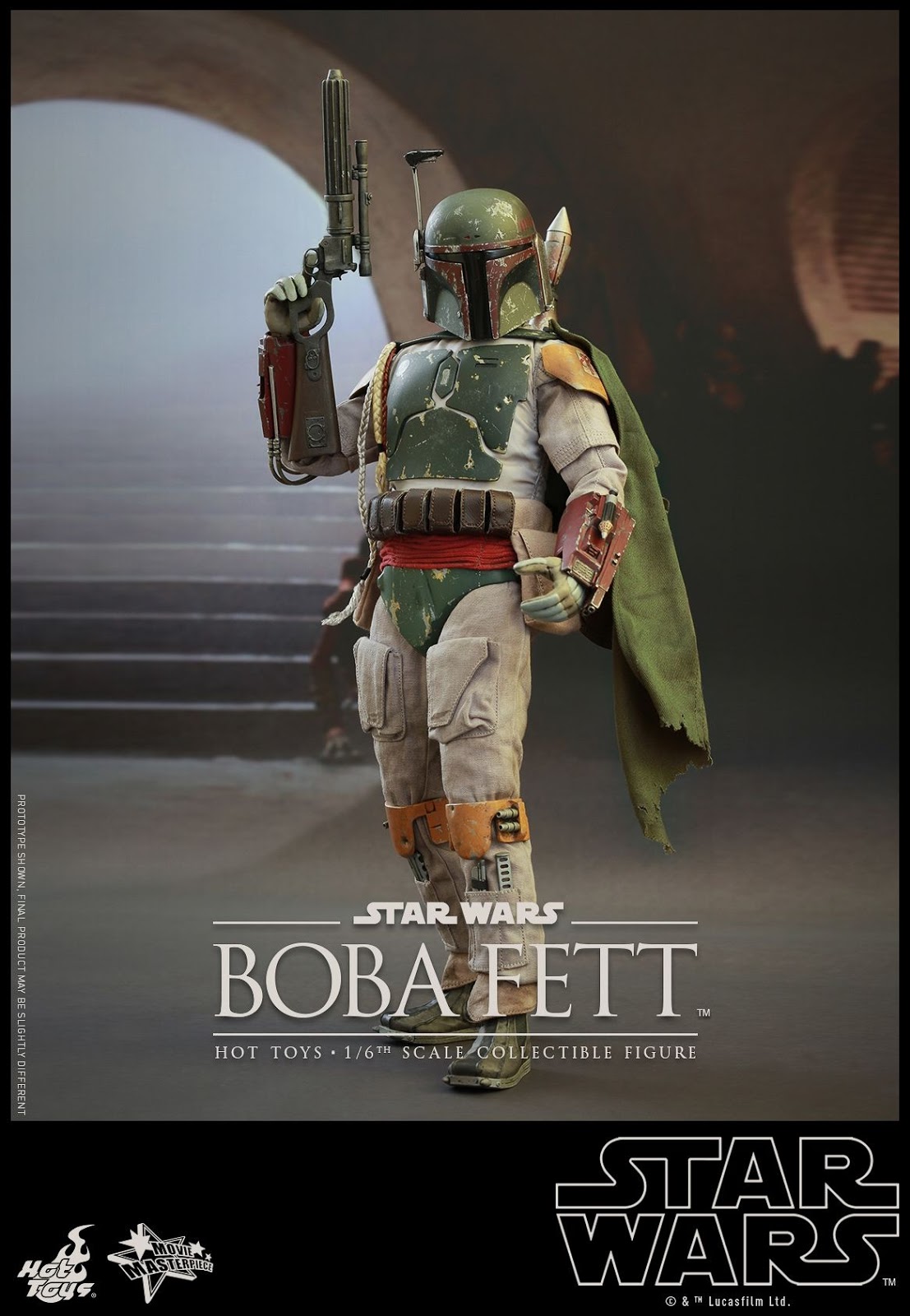onesixthscalepictures: Hot Toys Star Wars BOBA FETT (Deluxe Ver ...