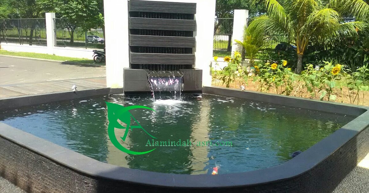 JASA PEMBUATAN KOLAM KOI - TUKANG KOLAM KOI - HARGA PEMBUATAN KOLAM KOI