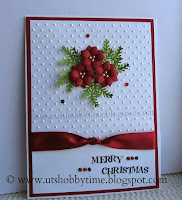 http://utshobbytime.blogspot.com/2015/01/handmade-christmas-holiday-greeting-embossed-cas-card-easy-free-poinsettia-punched-paper-flower-tutorial-technique.html