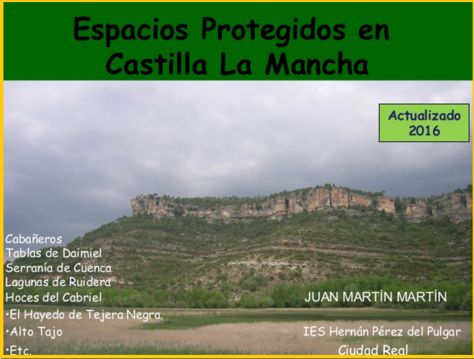 Espacios Protegidos en Castilla La Mancha