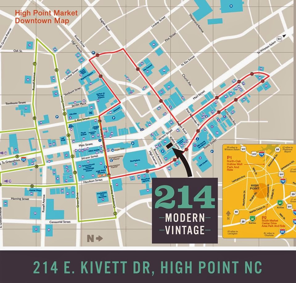 Lewis Trimble 214 MODERN VINTAGE New at High Point Furniture Mart