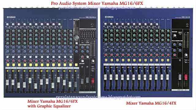 Harga Mixer Yamaha MG16/6FX 16 Channel Equalizer