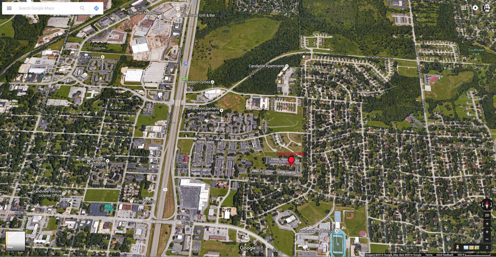 Capt. Spaulding's World BREAKING Townhouse Fire in Grandview MO