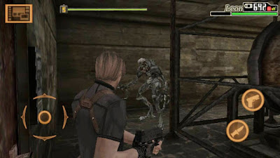 Resident Evil 4 LITE APK+Data Full Hack (Unlimited Ammo)