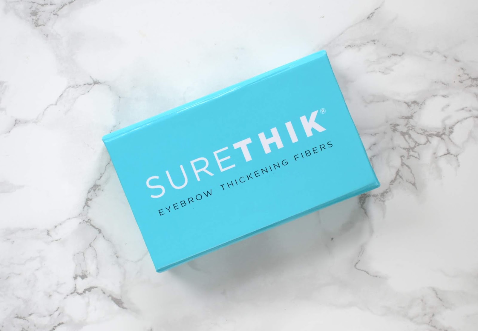 BEAUTY SureThik Eyebrow Thickening Fibers with Before and After and