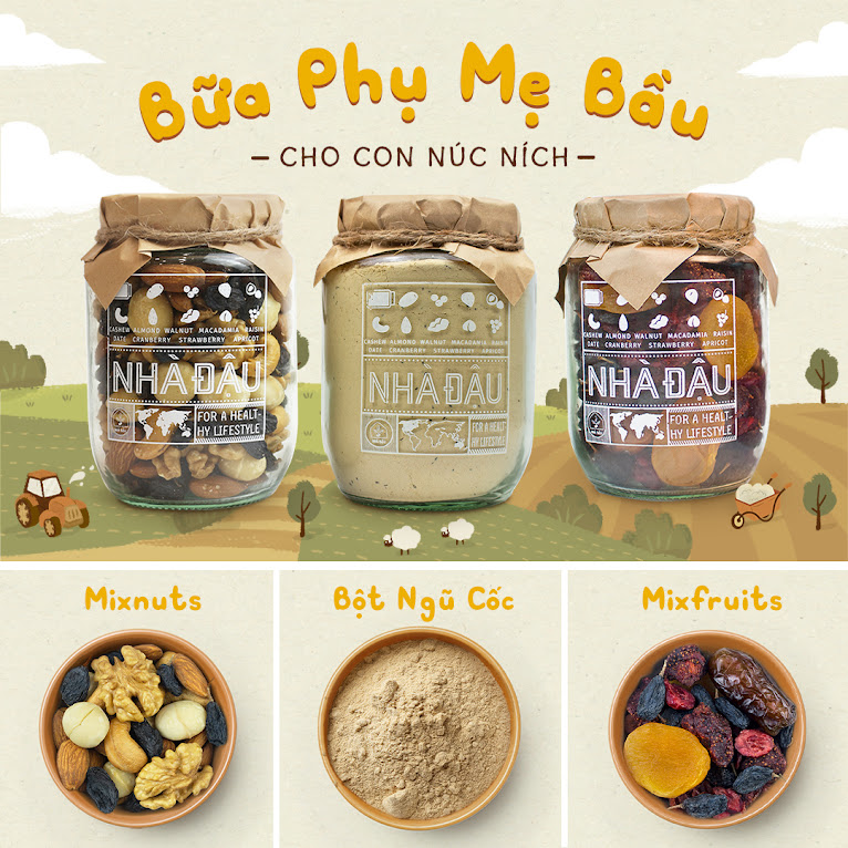 [A36] Mẹ Bầu tìm ngay những loại hạt này nếu muốn Con thông minh
