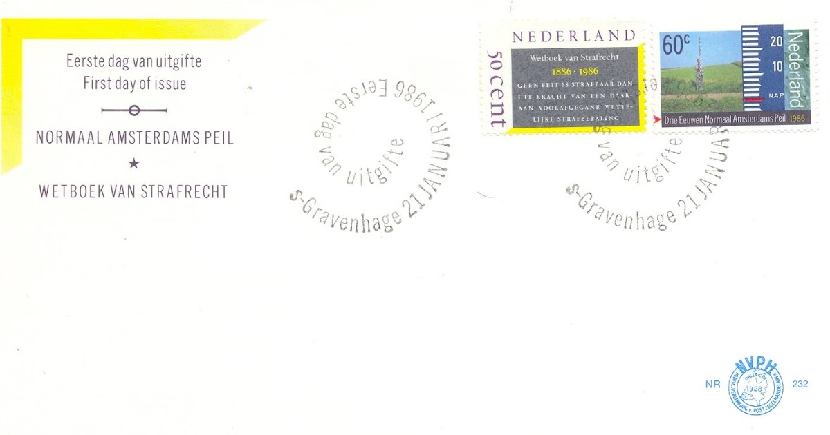 Lets Talk Stamps 100 years of Dutch Criminal Code & Three Lets Talk Stamps 100 years of Dutch Criminal Code & Three