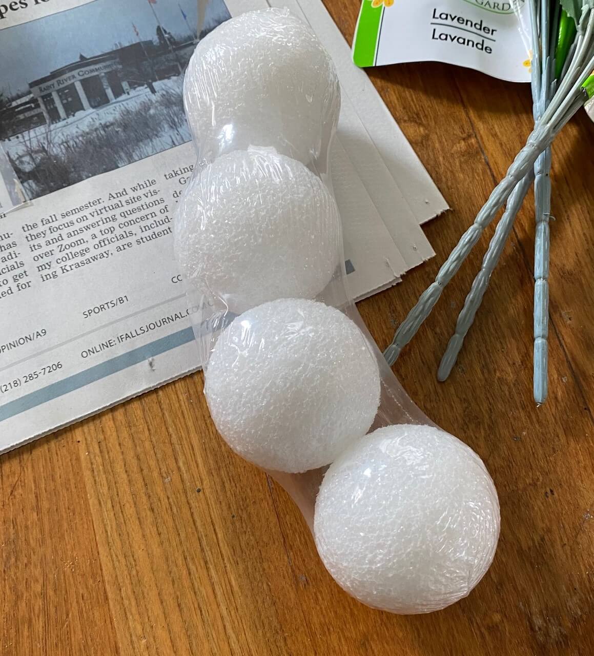 Spring Decor With Dollar Tree Pots, Boxes, Floral Stems, and Seed