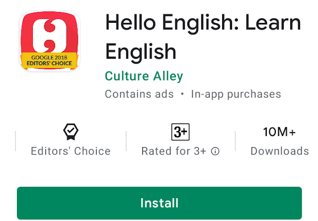 Hello English App