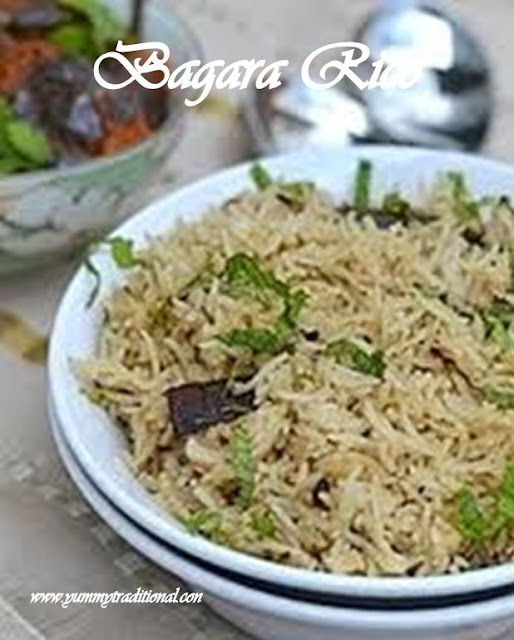 Bagara Rice Recipe Yummy Traditional