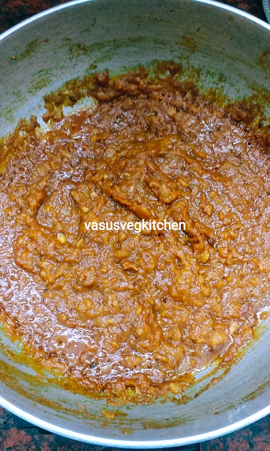 Vasusvegkitchen Onion and Tomato curry base How to make basic onion and tomato gravy for curries