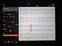 Yamaha P515 Smart Pianist app pictures