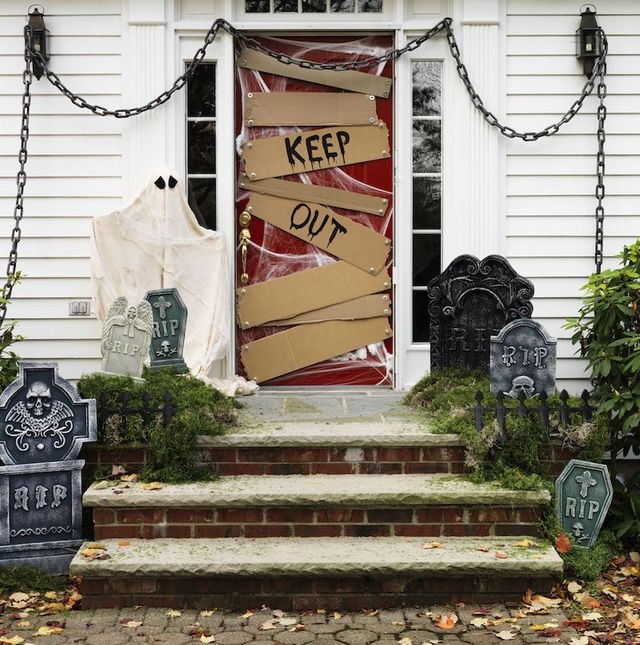 Scary Halloween Door Decorating Contest Ideas - Pantry Ideas
