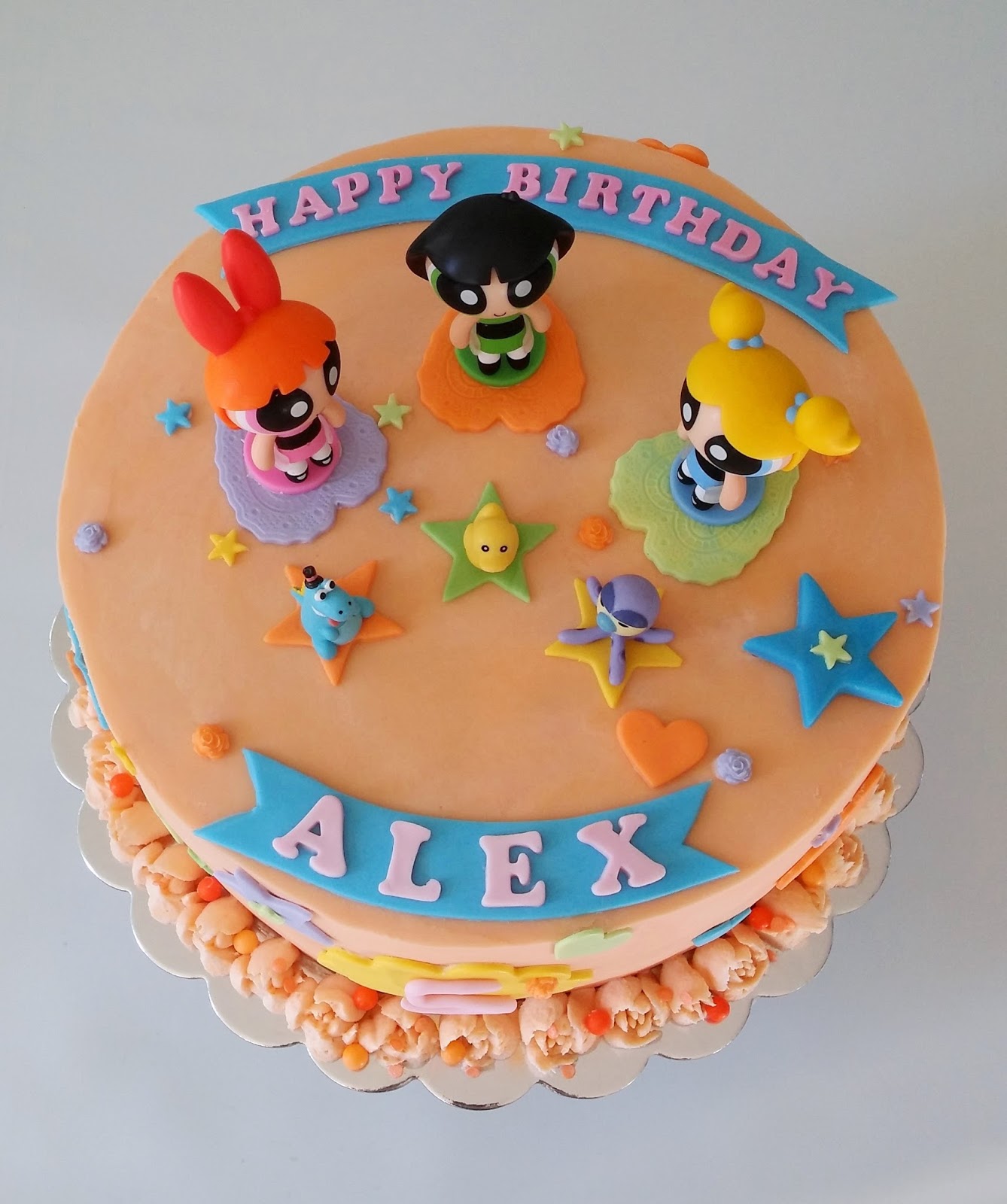 CakeSophia: Power Puff girls cake