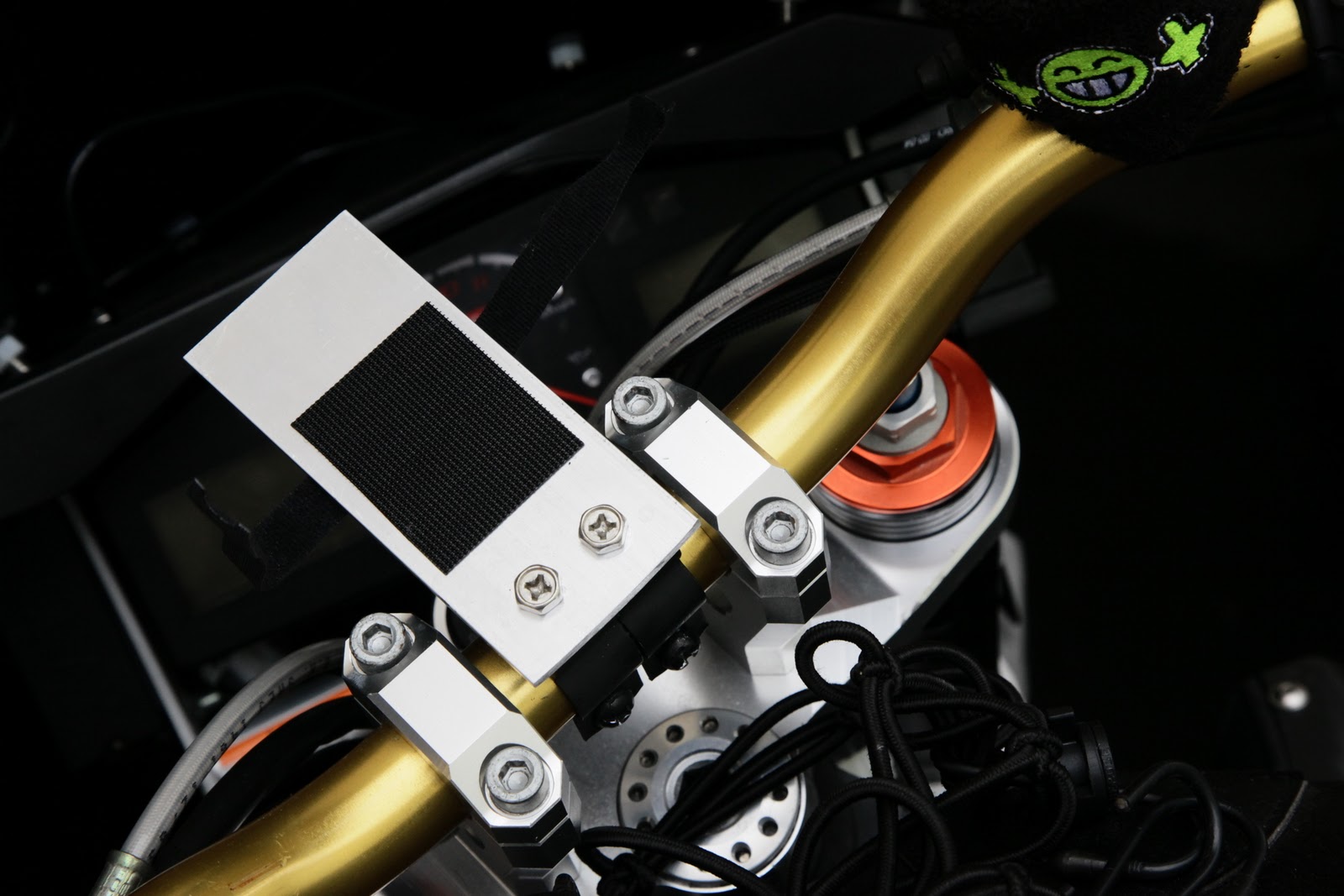 i made this, and so can you. DIY GPS Handlebar Mount Tutorial