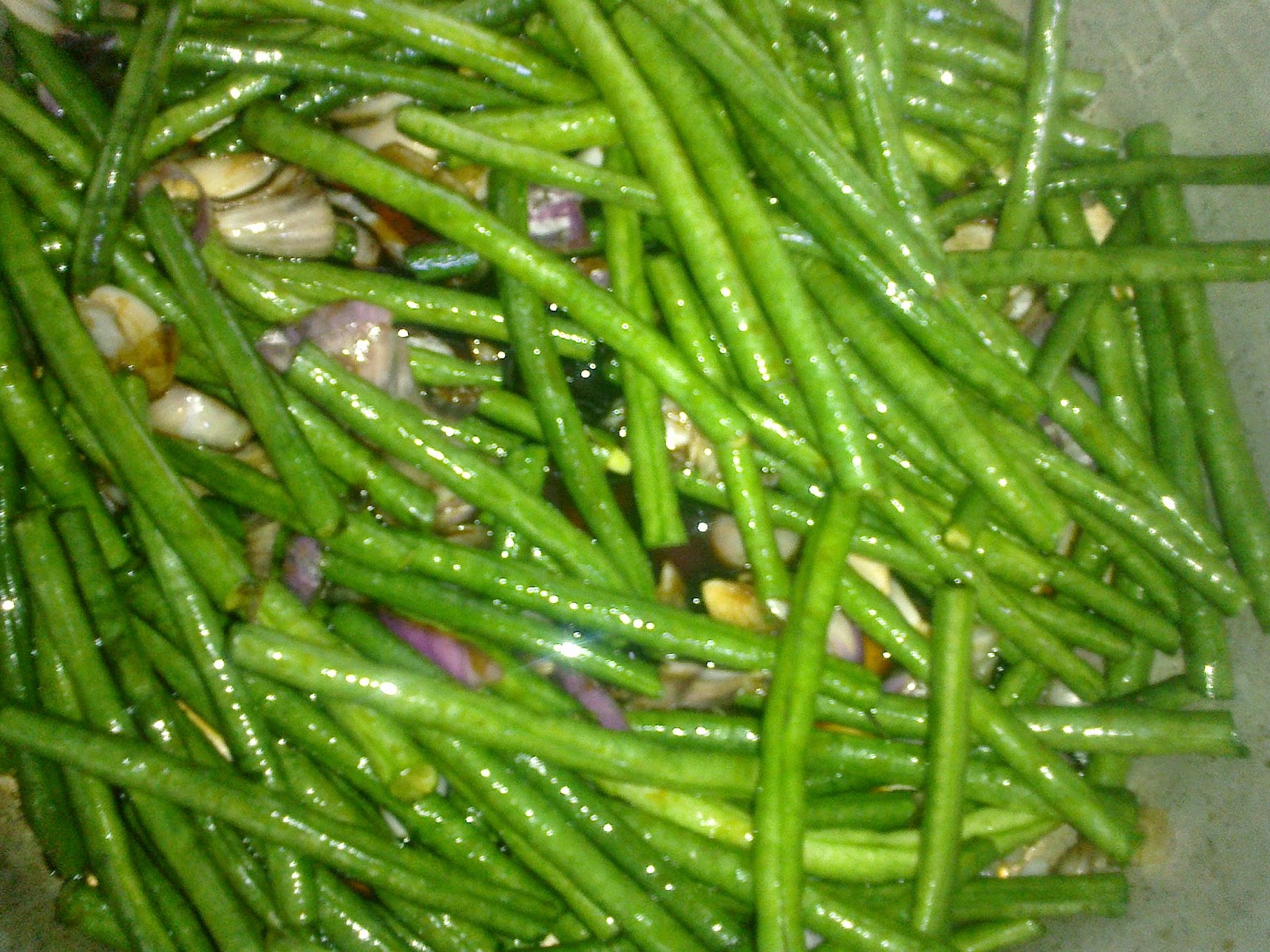 dalikan: Organic Food: Vegetable Adobo Sauté - String Beans