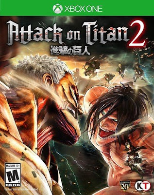 Attack on Titan 2 Game Cover Xbox One