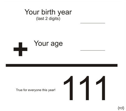 Photo: あなたも不思議な誕生日の数字“111”に関係していませんか ? !