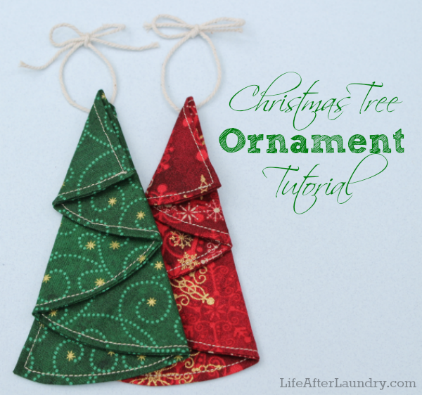 8 christmas fabric ornament tutorials | All about patchwork and quilting