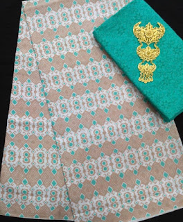 Kain Batik dan Embos 582 Hijau Kain Batik dan Embos 582 Hijau